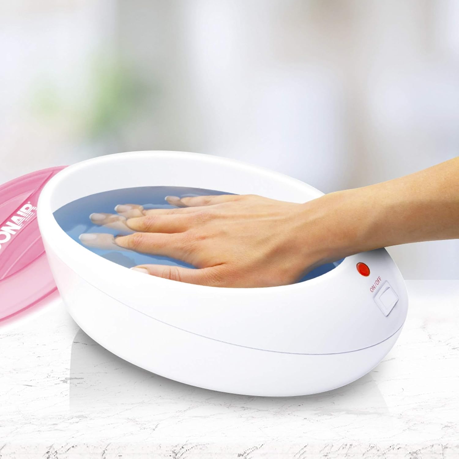 True Glow by Conair Thermal Paraffin Bath/Paraffin Spa Moisturizing System, Includes 1lb. Paraffin Wax, Pink : Conair Oil Bath For Hands : Beauty