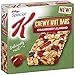 Kellogg's, Special K, Chewy Nut Bar, 5 Count 5.82 Ounce Box (Pack of 4) (Choose Flavors Below) (Cranberry Almond)