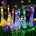 Vmanoo Christmas Decorative Solar Powered Lights, 30LED 19.7ft 8Modes Water drop Fairy String light for Outdoor, Indoor, Home, Patio, Lawn, Garden, Party, Wedding, Gift,Waterproof 2 PACK (Multi-color)