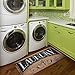 USTIDE Farmhouse Laundry Room Rug, Vintage Wooden Mat, Laundry Room Rugs, Washhouse Mat Waterproof Kitchen Rugs Non Skid Rubber Area Rug 2x4