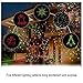 Projector Lights, Jia Wei Laser Lights IP65 Waterproof Decorative Lighting Projectors Landscape LED Projection Lights for Garden, Outdoor and Indoor (Black)