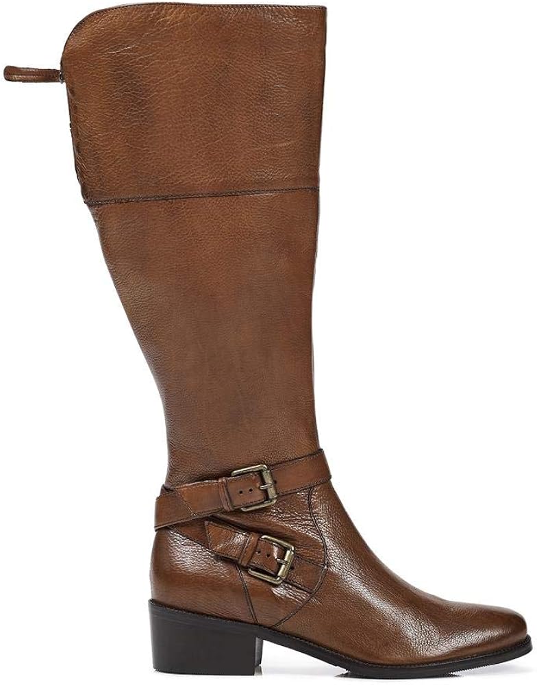 tan wide fit knee high boots