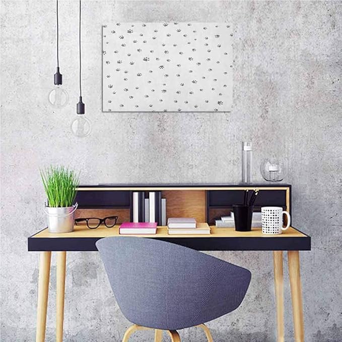 Amazon.com: Dog Lover Bathroom Wall Art Foot Prints of an Animal Pet