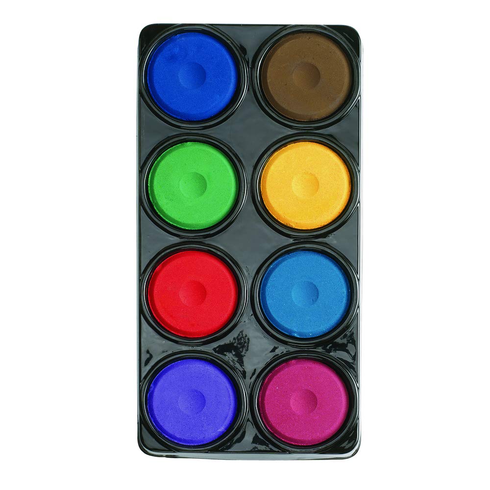 Colorations 6TCA 6 Color Tempera Paint Cakes in Tray: Industrial & Scientific