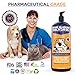 32oz Wild Alaskan Salmon Oil Liquid Supplement For Dogs & Cats, Helps Itchy Skin Allergies & Shedding, Omega 3 & 6 Fish Oil, Dry Skin & Healthy Shiny Coat, Enhances Heart & Joint Health, Bottle & Pump