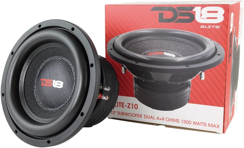 DS18 Z10.2pk Z10 Elite Pair of 1500W Max 750W Rms Dual