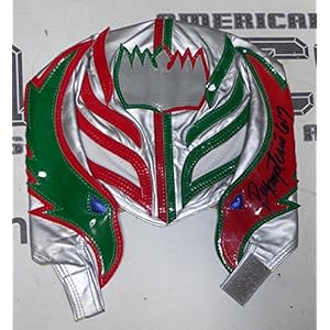 Rey Mysterio Signed Mask COA WWE Wrestling Lucha Libre Underground AAA 1 – PSA/DNA Certified – Movie Miscellaneous…