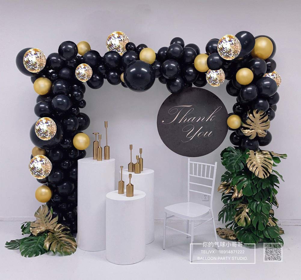 Black And Gold Balloon Design Fescar Innovations2019 Org