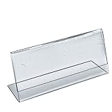 Azar Displays 112759 5.5" W x 3.5" H Horizontal