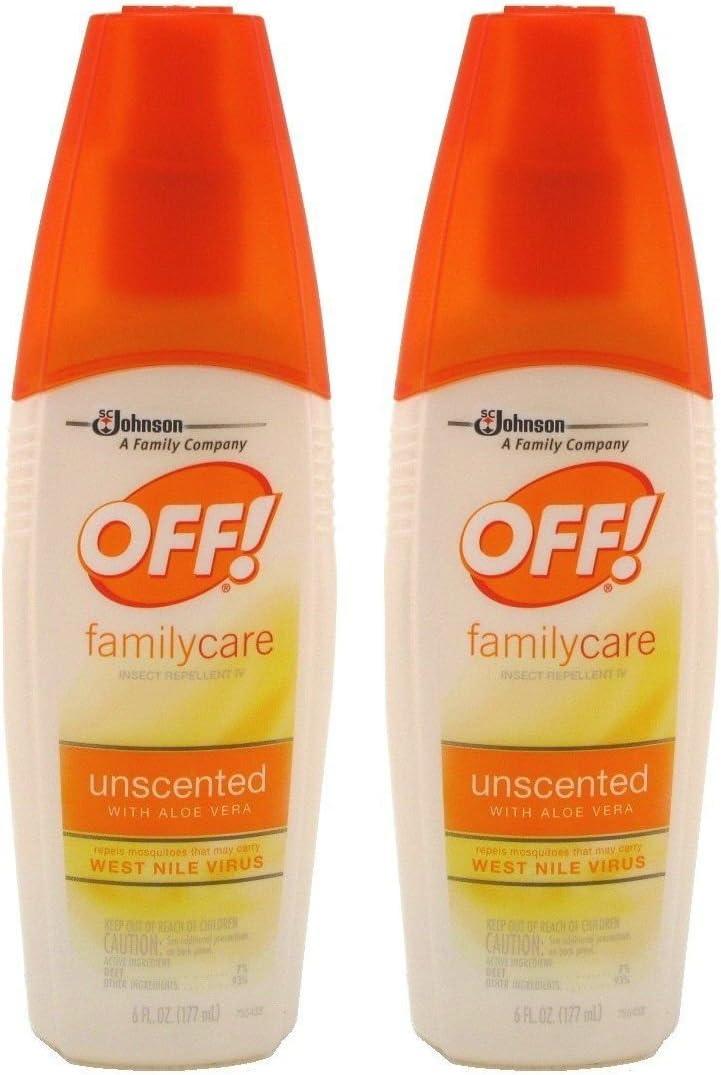 Off Family Care Unscented Insect Repellent 6oz Pump (2 Pack) Amazon.co