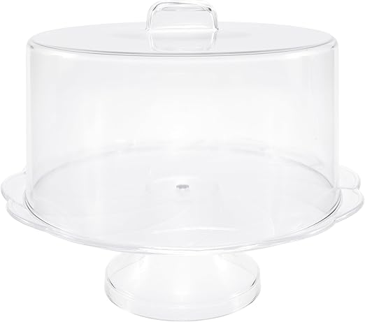 Break Resistant Plastic Cake Stand with 