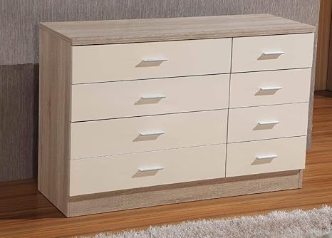 Fairpak Gladini High Gloss 8 Drawer Chest Of Drawers 4 4
