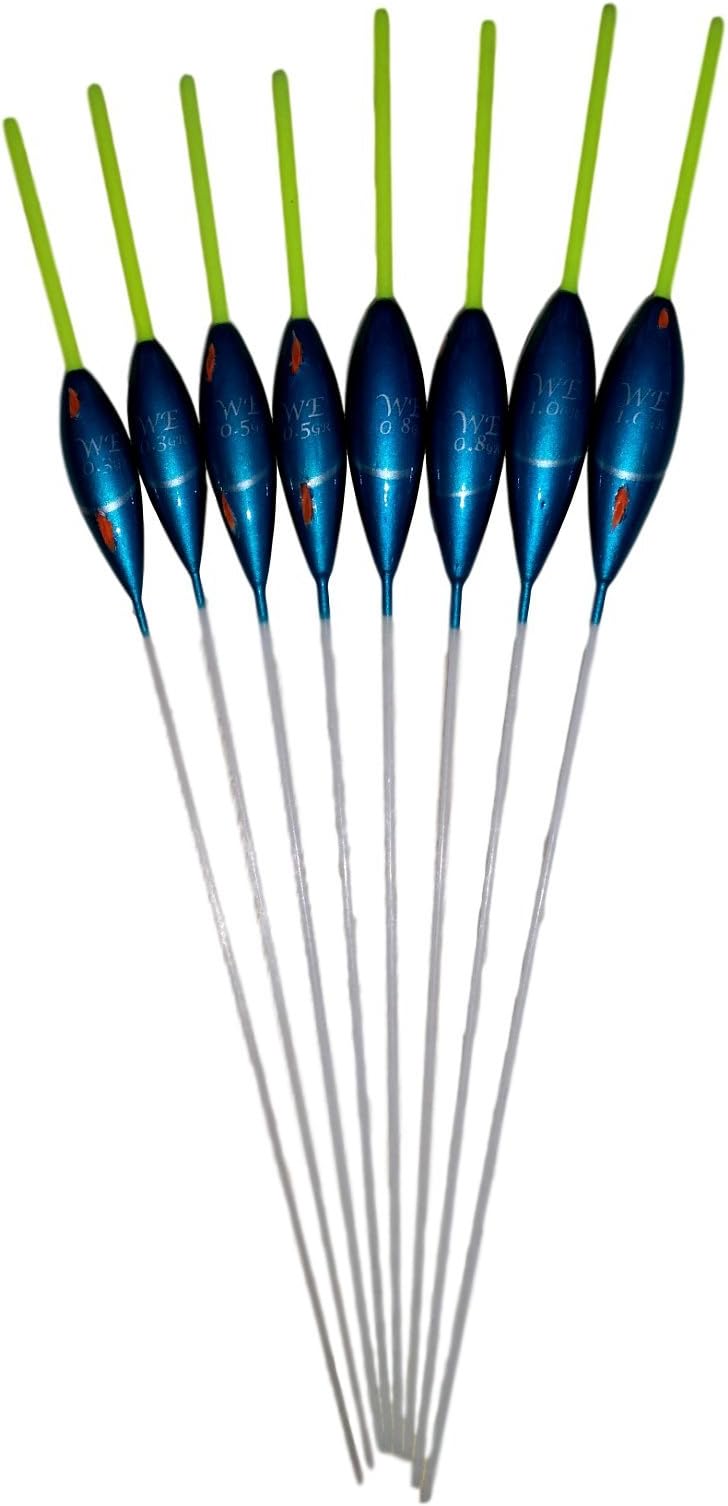 SRG Pole Floats 8 x Assorted Pole Floats (Pack 323Y8)