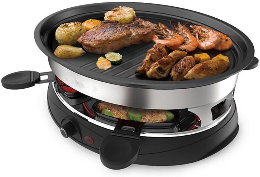 Review Barbecue Frying Pan Teppanyaki Electric Party Grill Machine