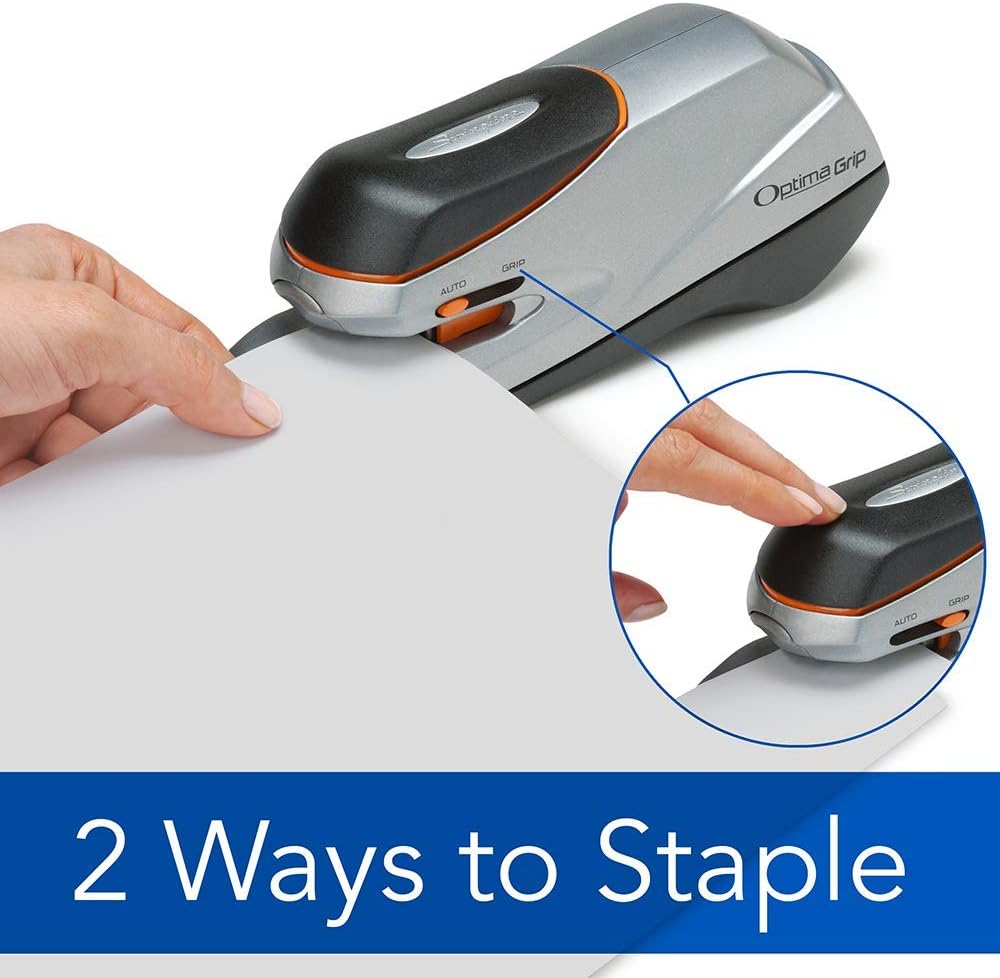 Jam Free Optima Grip 48207 Swingline Electric Stapler Renewed 20 Sheet