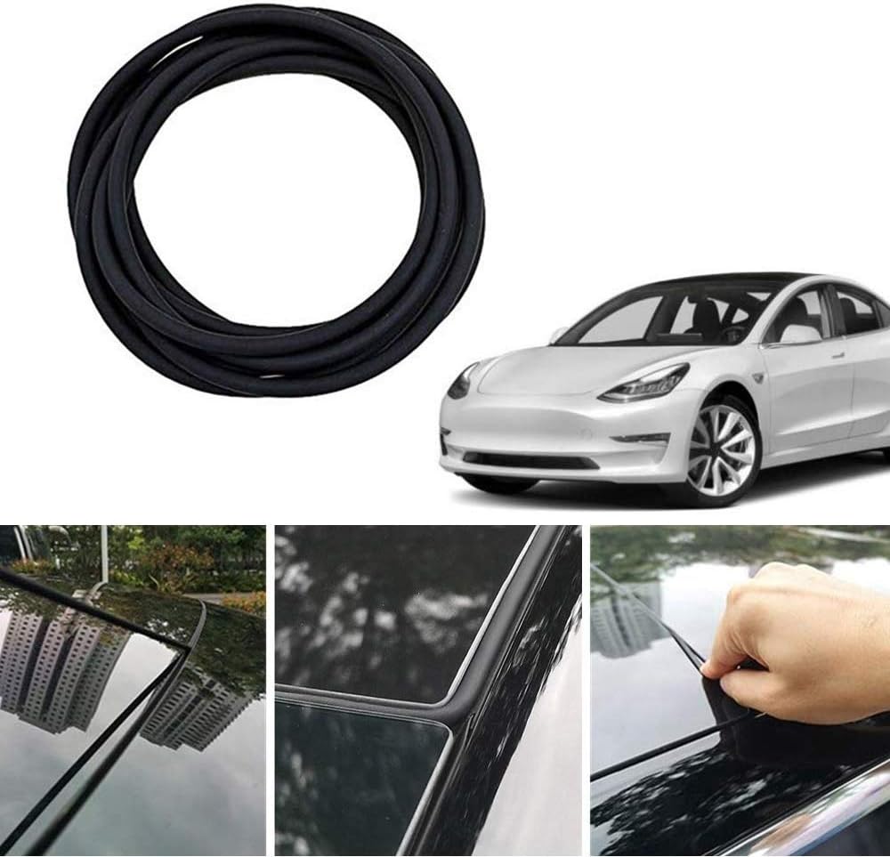 Casinlo Wind Noise Reduction Kit Quiet Seal Kit 2.0 [Upgraded] fit for Tesla Model 3