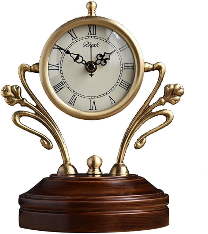 Kaminuhr Antike Uhr Retro Schreibtischuhr Mute Sitzuhr Europäische Art