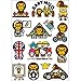 Bape Babymilo Spongebob Logo Skateboard Vinyl Sticker Laptop Luggage Car Bumper Decals