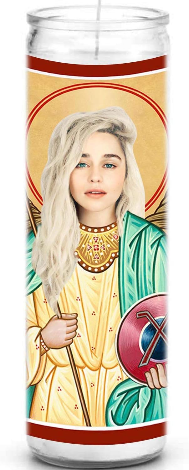 100 Handmade in USA 8 inch Glass Prayer Votive Novelty Celebrity Gift