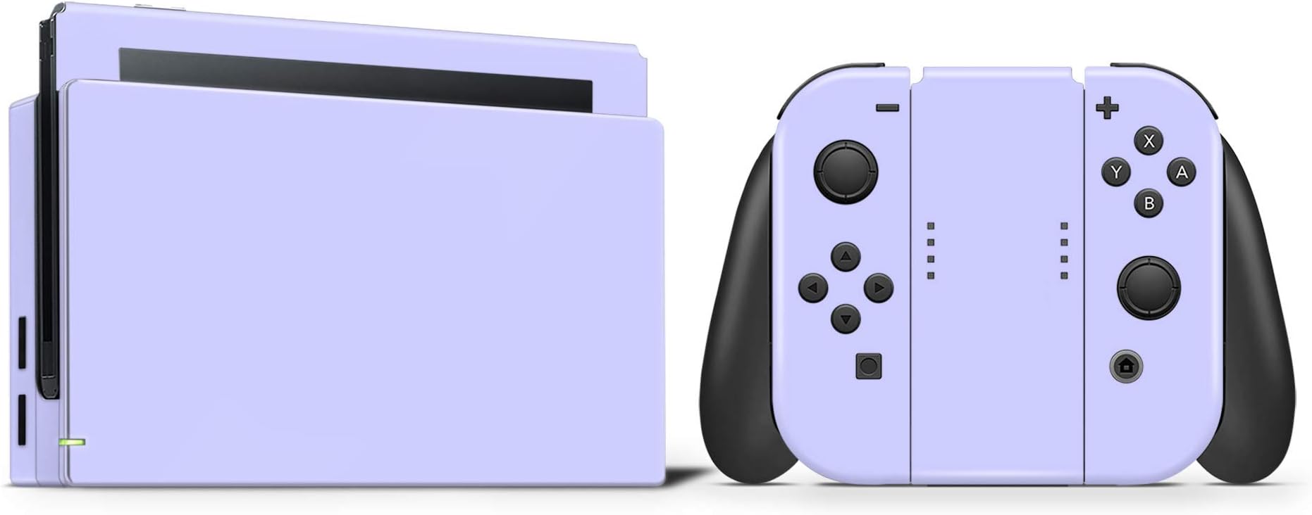 Solid Pastel Purple Vinyl Skin for Nintendo Switch 3M Premium Vinyl 3M overlaminate (Joy-Cons)