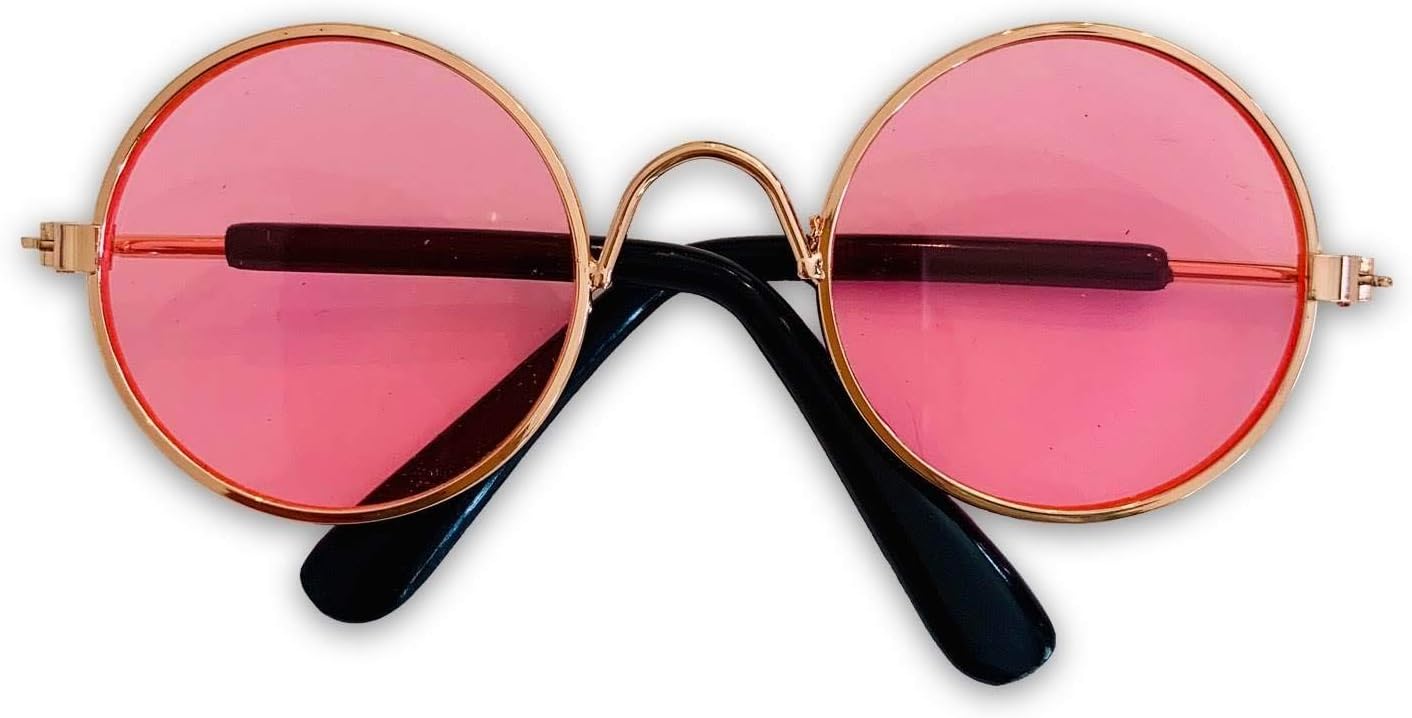 MOBF Vintage Round Pet Sunglasses