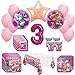 Girl Pups Paw Patrol Skye Everest 3rd Birthday Party Pack 52 Piece Set