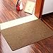 Door Mat for Indoor Outdoor Super Absorbs Mud Doormat for Small Front Door Outside Floor Dirt Trapper Mats Polyester Fiber Entrance Rug15.5''X23'' Shoes Scraper Super Grip Rubber Backing Non Slip Brow