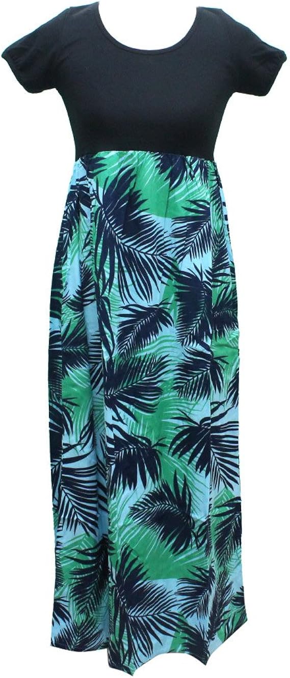Amazon Nohea Lani ハワイアン ワンピース オリジナル パームツリー 半袖ワンピ C ワンピース チュニック 通販