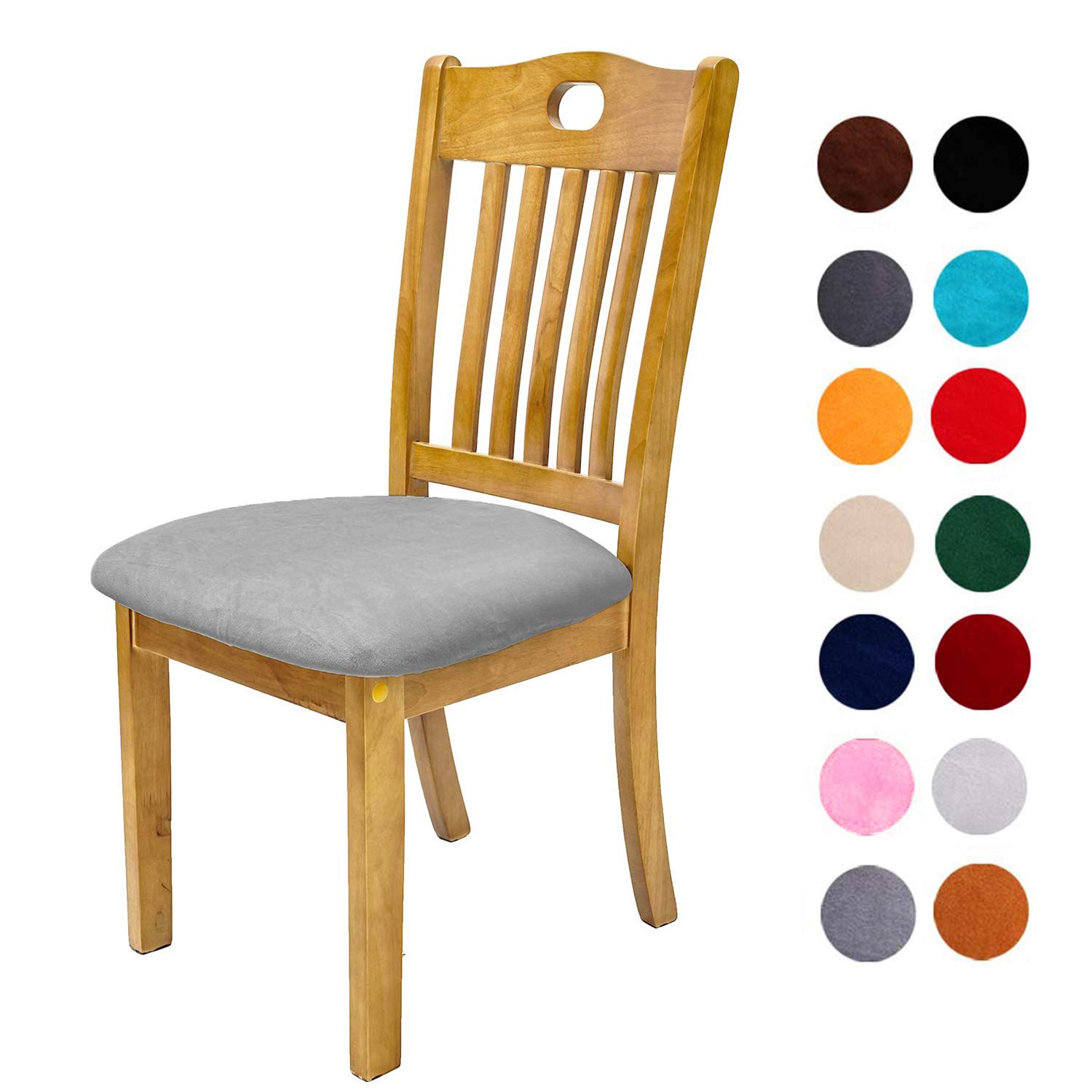 Best dark grey chair seat covers