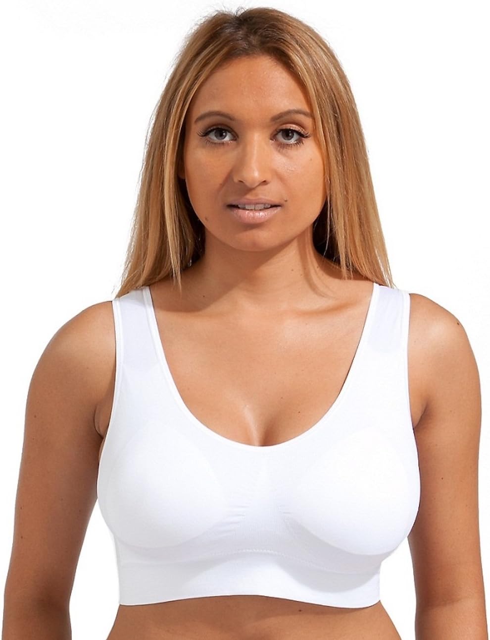 Rhonda Shear Ahh Bra- White