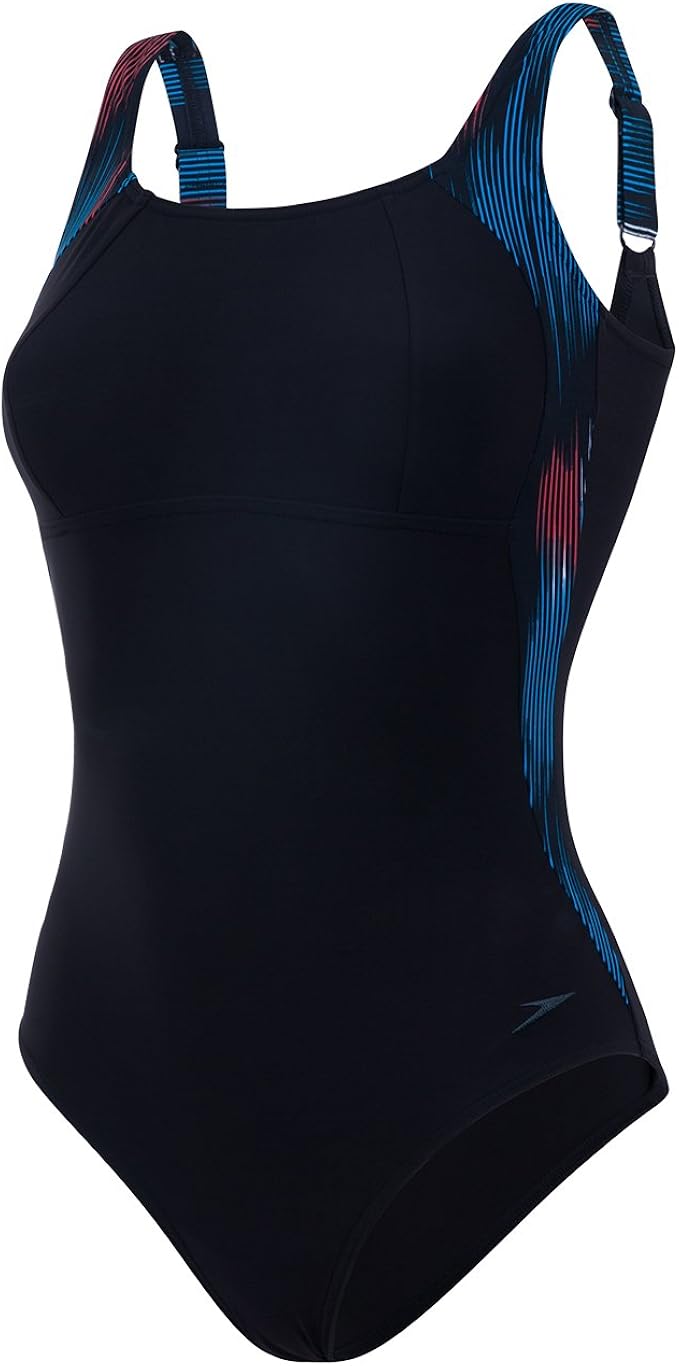 Speedo Women's Luna Lustre Swimsuit Speedo Amazon.co.uk Clothing