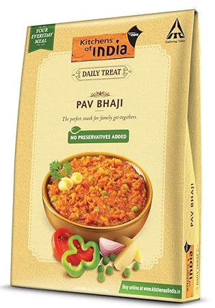 Kitchens of India Pav Bhaji, Ready to Eat, 285g