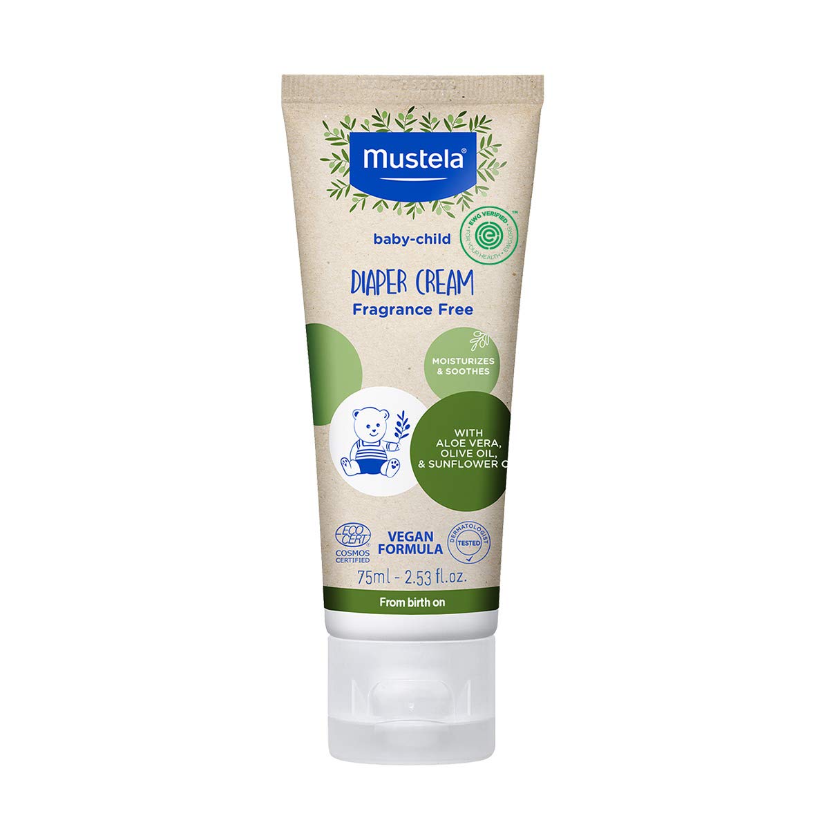 mustela baby diaper rash cream