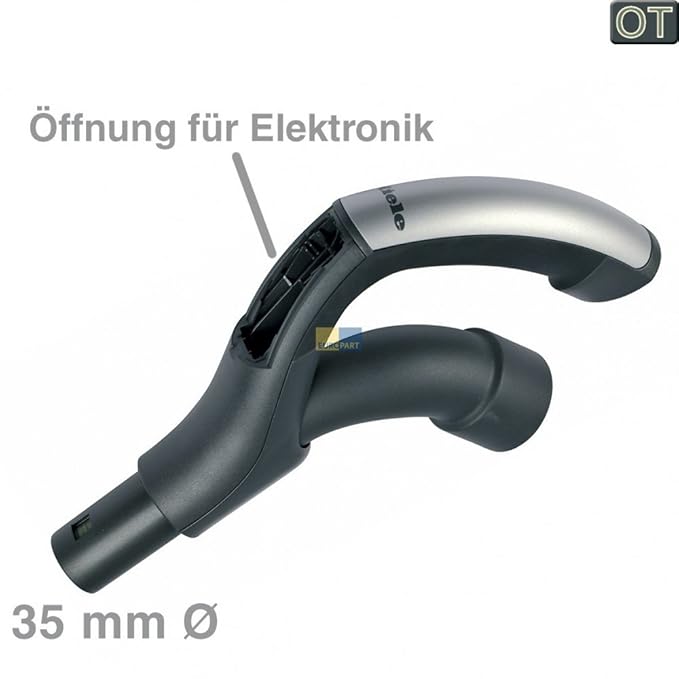 Miele Handgriff, Griff, Griffrohr für Staubsauger S47xx, S57xx, S67xx Serie - Nr.: 6164044