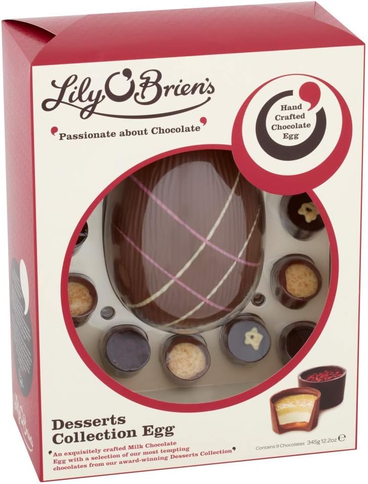 Lily O'Brien Desserts Collection Egg, 345 g Amazon.co.uk Grocery