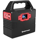 ACOPOWER 150Wh Portable Solar Generator Power Supply Energy Storage Lithium ion Battery Charged by Solar/AC Outlet/Cars with Dual AC Outlet, 3 DC Ports, 2 USB Ports (HY-S320)