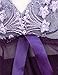 Buauty Womens Exotic Lingerie Teddy Embroidery and Sheer Net Babydoll, Purple, XXXX-Large