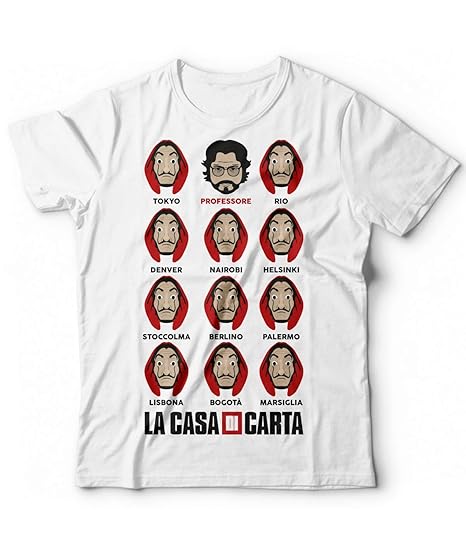 maglia la casa de papel