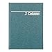 NATIONAL Granite Series Columnar Book, 3 Columns, 9.25