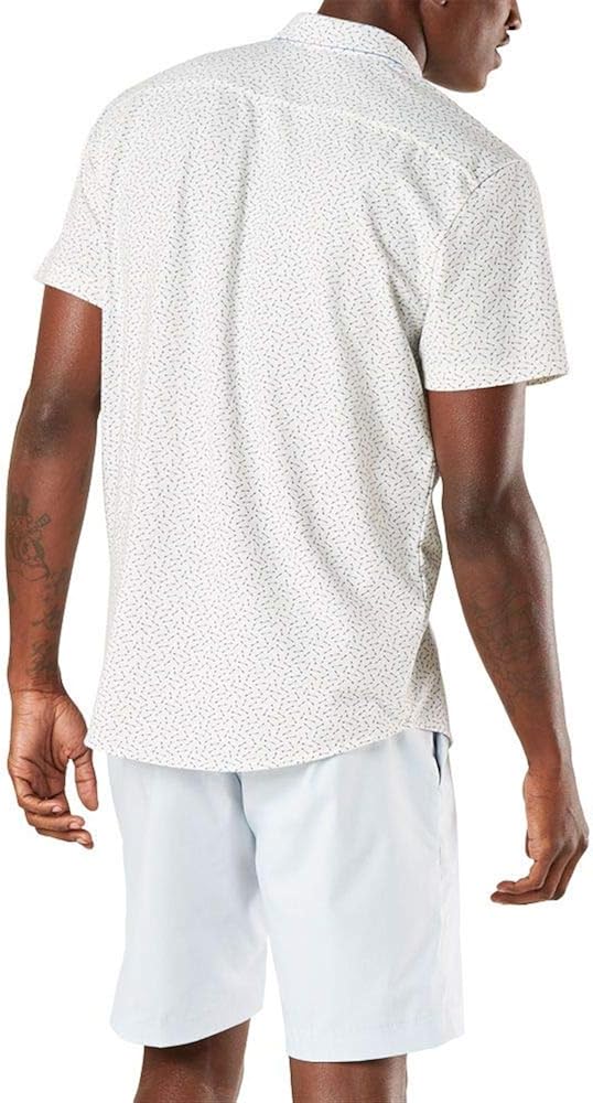 Dockers Men's Short Sleeve Smart 360 Ultimate Button Up Flex Shirt at  Men’s Clothing store