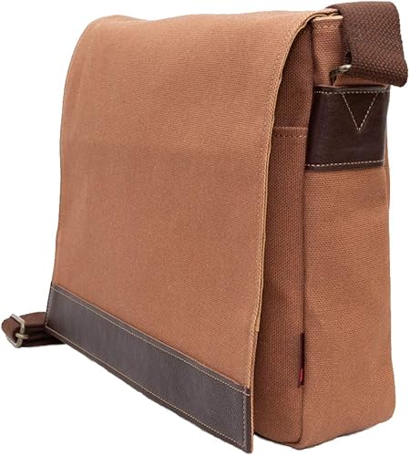 Amazon ショルダーバッグ メンズ 柿渋染 帆布バッグ フラップショルダー 日本製 Kiki 5 Creareきき ショルダーバッグ