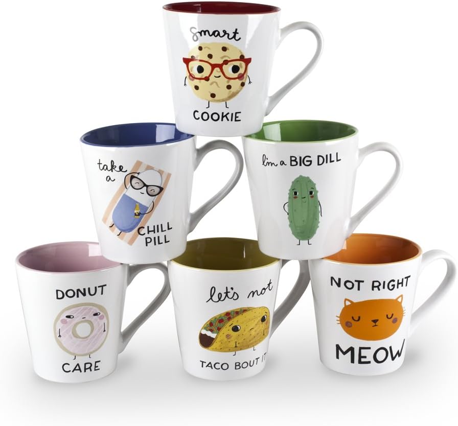 Anne Was Here 33922 18 oz Pun Mug - 1 Mug (Assorted Colors)