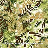 Hydrographic Film - Water Transfer Printing - Hydro Dipping -Golden Brown Hex Camo - 1 Meter