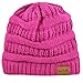 The Hat Depot Knit Ribbed Beanie Soft Stretch Warm and Chunky Skull Cap