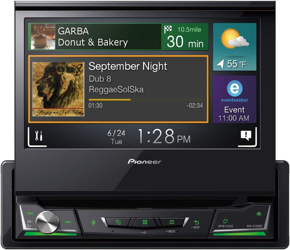 Pioneer AVH-A7100BT, Black/White - Image 5