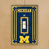 Michigan Art Glass Lightswitch Cover
