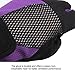 Women's Ultralight Weight Lifting Gloves, Trideer Gym Glove For Powerlifting, Cross Training, Bodybuilding, Breathable Lycra & Anti-slip Gel Pad (Purple, L (Fits 7.08-7.48 Inches))