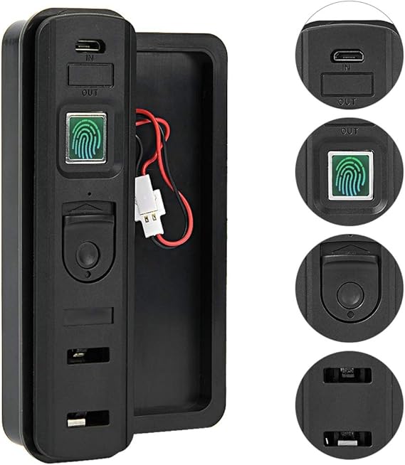 Fingerprint Lock Suitcase Lock Backpack Lock Anti‑Theft Embedded Lock Fast and