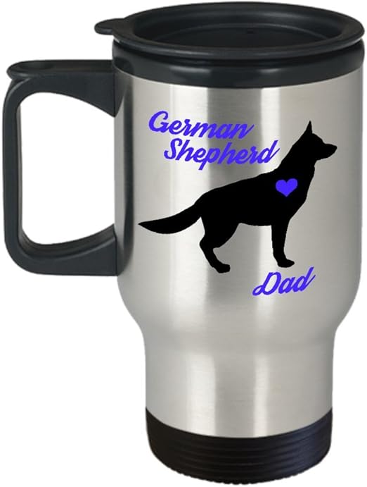 german shepherd dad mug