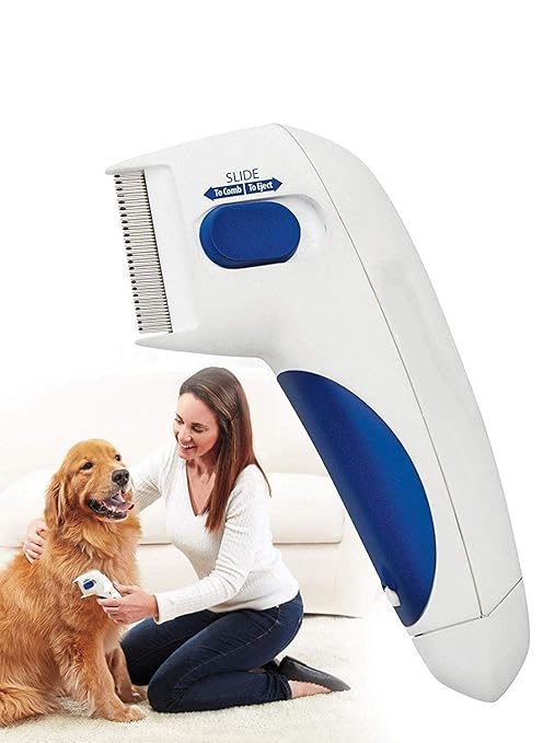 electric flea and tick comb for dogs